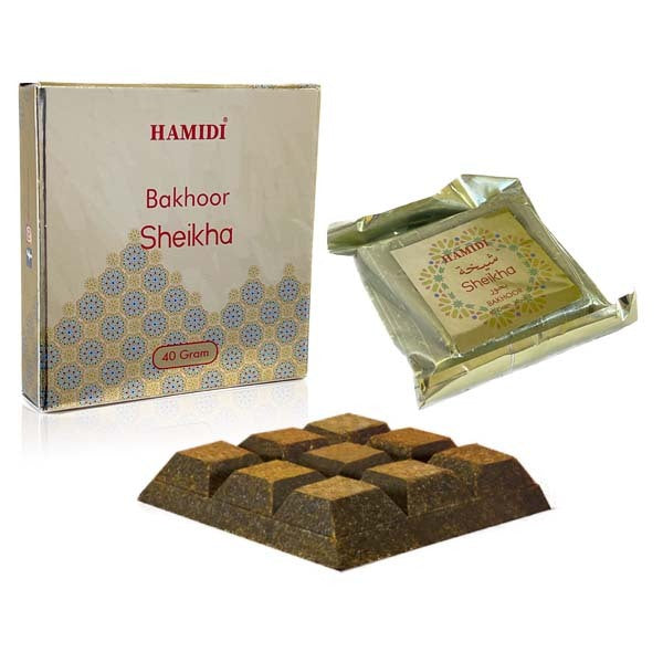 HAMIDI Bakhoor Sheika 40g pack of 3, imported from the UK