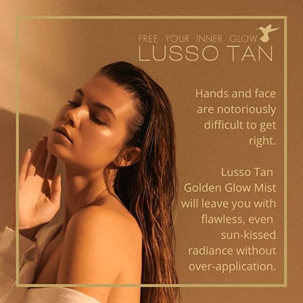 Lusso Tan Golden Glow Face & Hand Tanning Mist 100ml GOODS Superdrug   