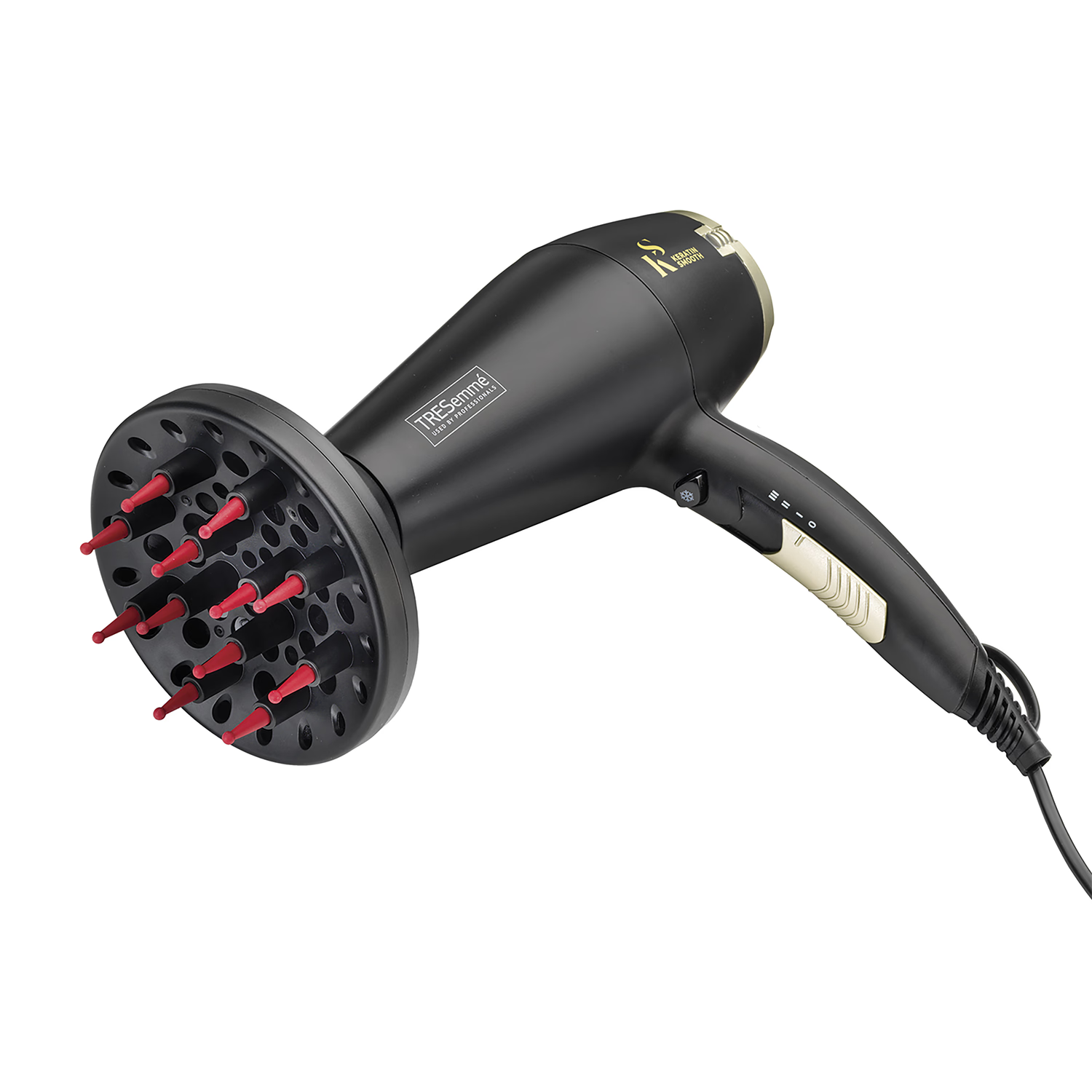 TRESemmé Keratin Volume Shine Blow Dry Collection black hair dryer, imported from the UK