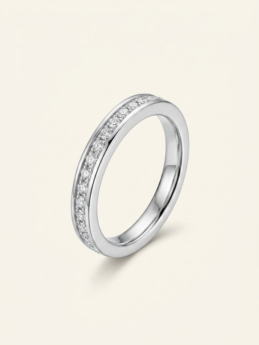 Cartier Juste Un Clou 18ct white gold diamond ring (British brand)