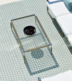 Indian Ocean Marina outdoor coffee table, imported from the UK