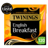 Twinings English Breakfast Plant Based Tea Bags x120 300g GOODS Sainsburys   