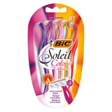 BIC Soleil Colour Collection Disposable Women's Razors 8 Pack GOODS Boots   