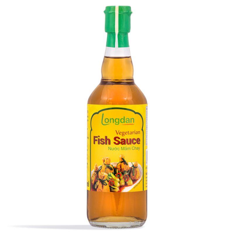 Longdan vegetarian fish sauce, imported from the UK