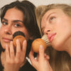 100% horse hair dry face brush natural bristles, UK version