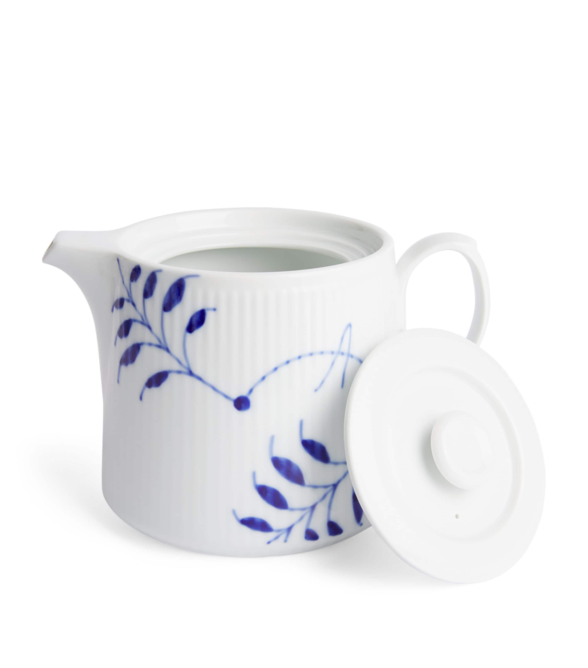 Royal Copenhagen Blue Fluted Mega Teapot (British brand)