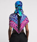 PUCCI silk scarf Labirinto 90x90cm - British product