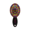 EYECANDY mini hairbrush black with mirror, UK version