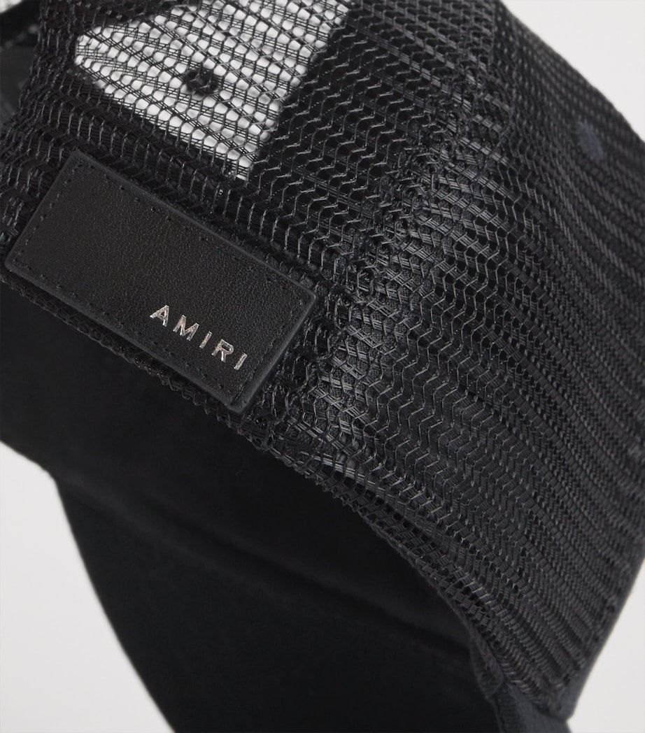 AMIRI Stacked Bones trucker hat, imported from the UK