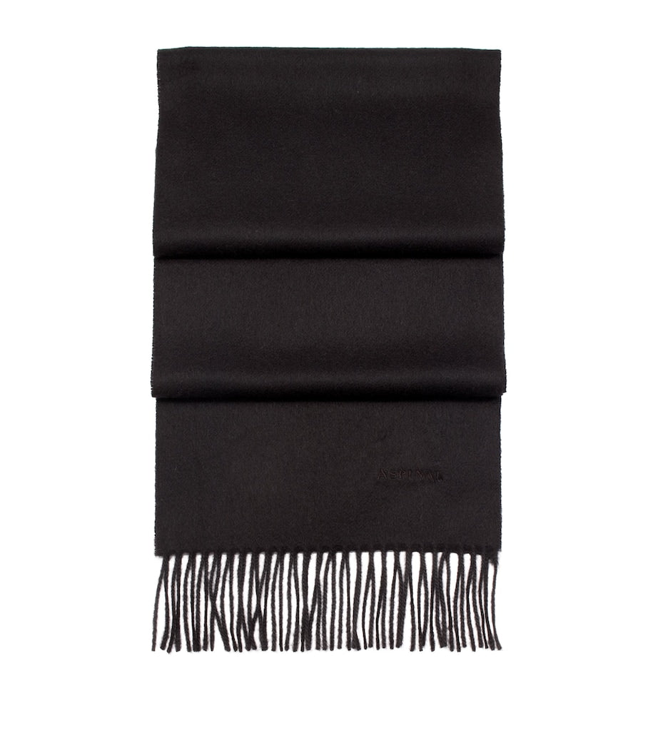 Aspinal of London cashmere scarf long length, UK version