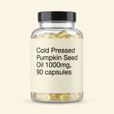 Holland & Barrett pumpkin seed oil capsules 1000mg 90 capsules - British product