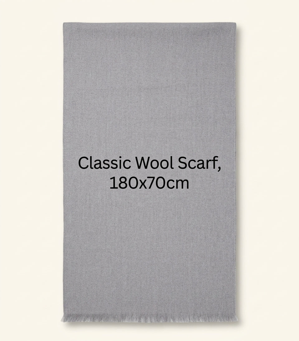 Burberry wool-silk check scarf - British product