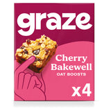 Graze Fibre Oat Boosts Cherry Bakewell GOODS ASDA   