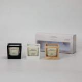 French Connection Wooden Collection Candle Trio 3 x 55g - British product