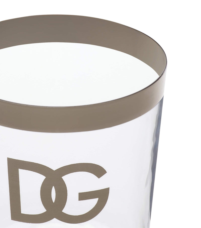Dolce&Gabbana DG Logo glasses set of 2 with silver rim - British product