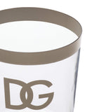 Dolce&Gabbana DG Logo glasses set of 2 with silver rim - British product