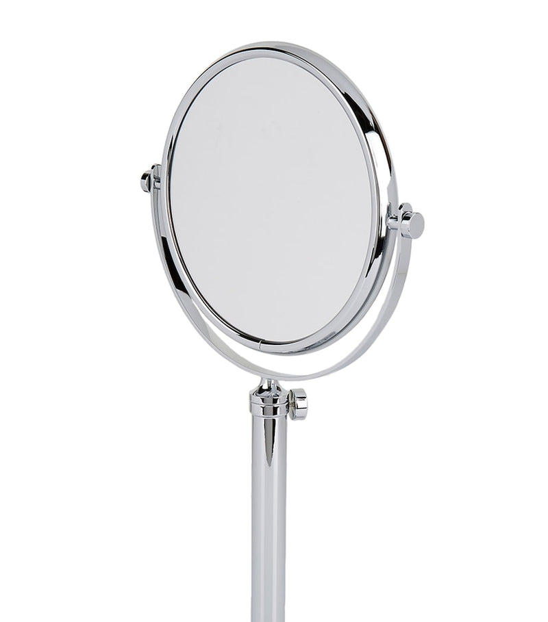 Zodiac Cylinder Chrome makeup mirror (British brand)