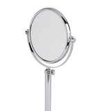 Zodiac Cylinder Chrome makeup mirror (British brand)