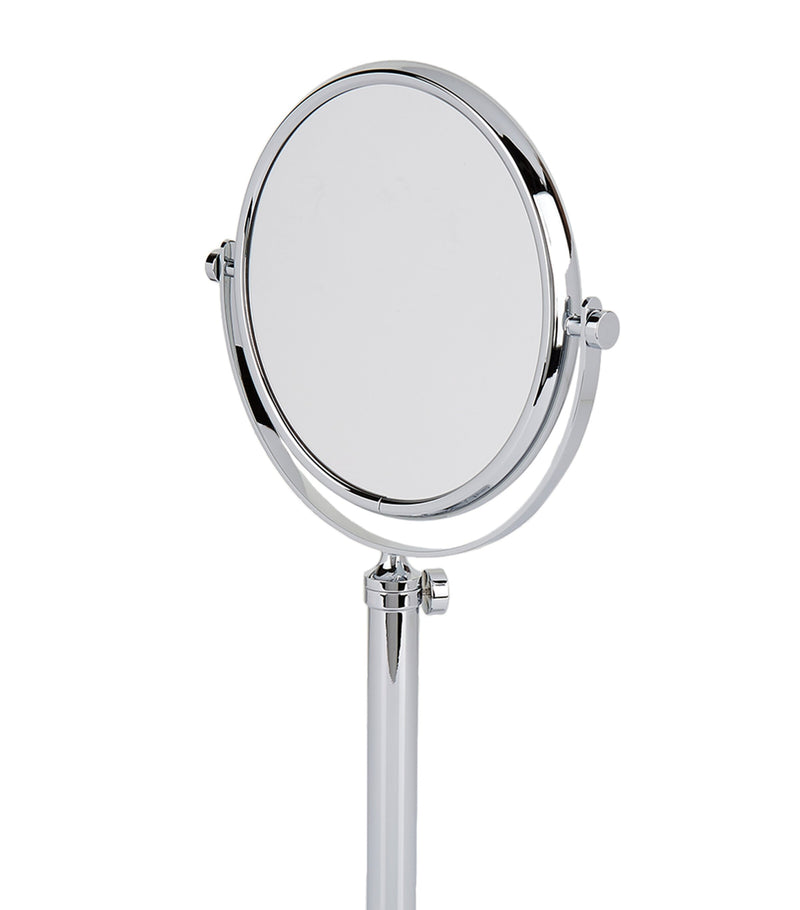 Zodiac Cylinder Chrome makeup mirror (British brand)