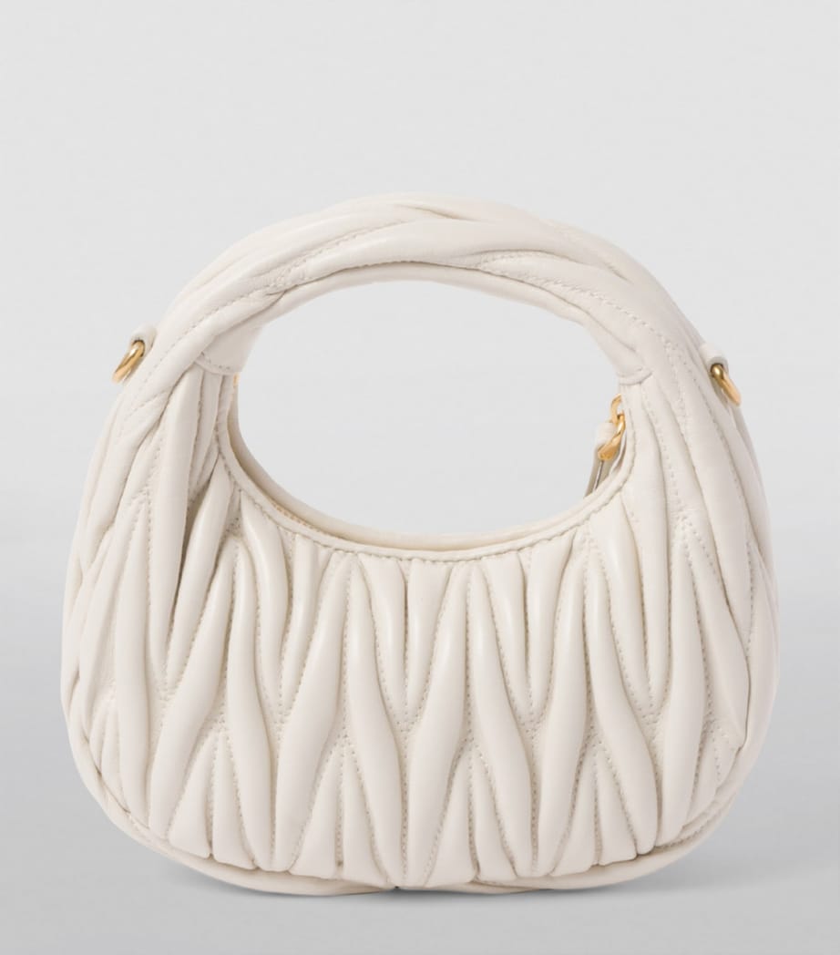 Miu Miu Wander mini Nappa leather top-handle bag (British brand)