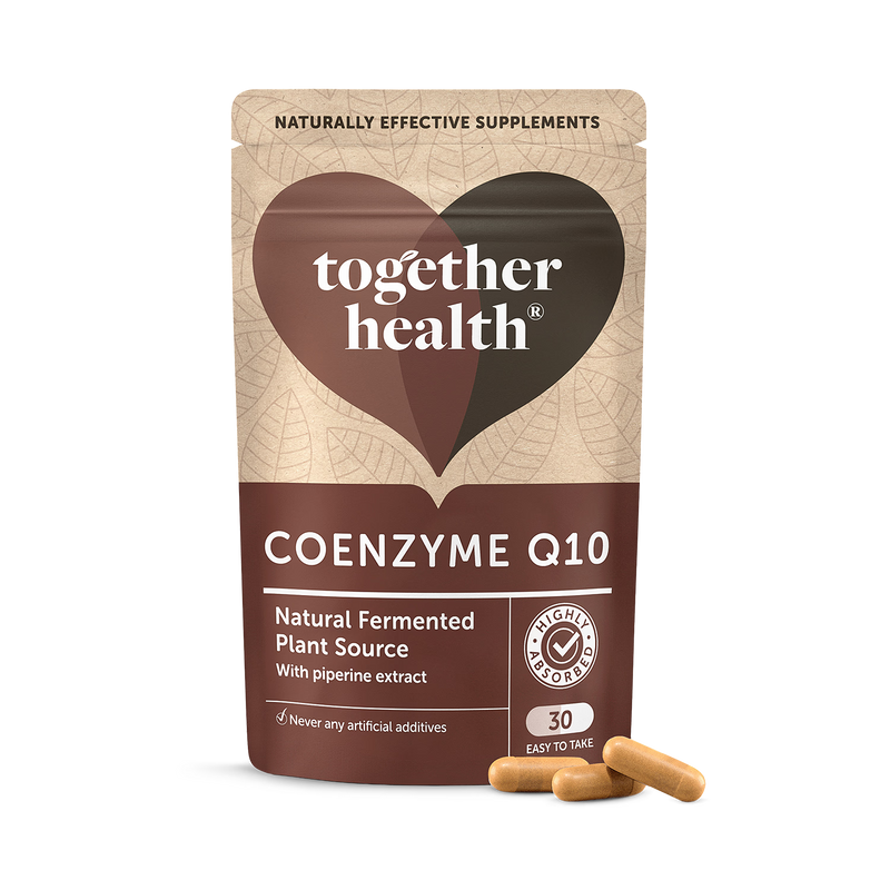 Naturally fermented CoQ10 supplement 30 capsules, imported from the UK