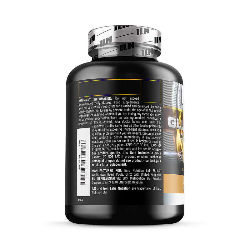 L Glutamine 3000mg capsules 240 count (British brand)