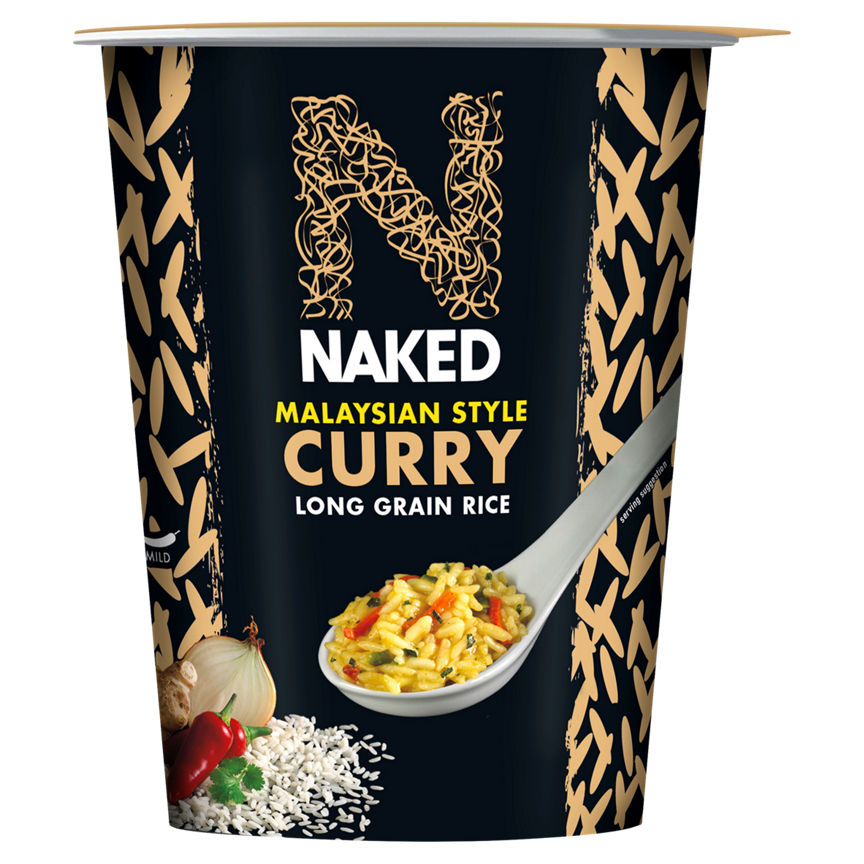 Naked Rice Malaysian Style Curry GOODS ASDA   