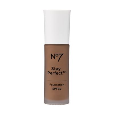 No7 Stay Perfect Foundation SPF30 30ml GOODS Boots sienna 220W  