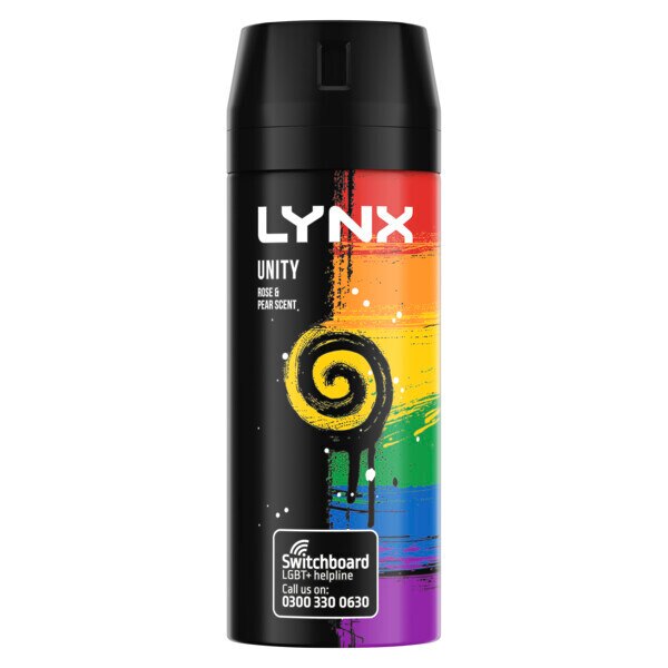 Lynx Deodorant Bodyspray Aerosol Unity Pride 150ml GOODS Superdrug   