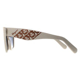 Salvatore Ferragamo women's sunglasses beige gradient, UK version
