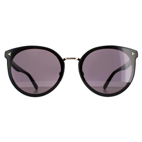 Bally BY0043-K black round sunglasses - British product