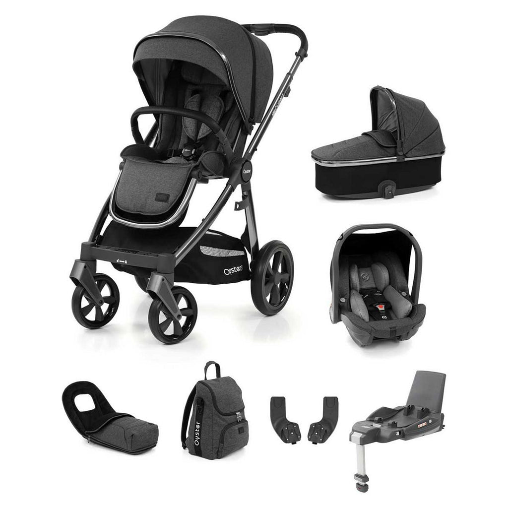 Oyster 3 7 Piece Travel System Fossil