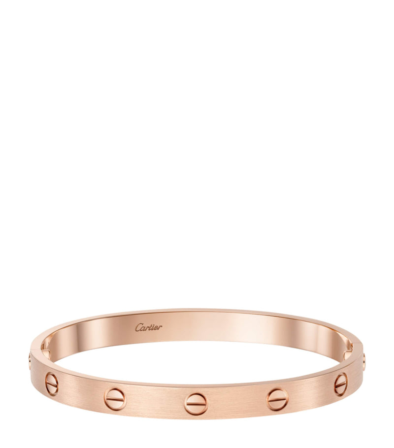 Cartier LOVE rose gold bracelet 18k 6.1mm (British brand)