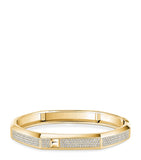 Messika Moderniste gold diamond bangle 1.25ct, imported from the UK