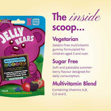 Jelly Bears multivitamin gummies Summer Berry 120 (British brand)