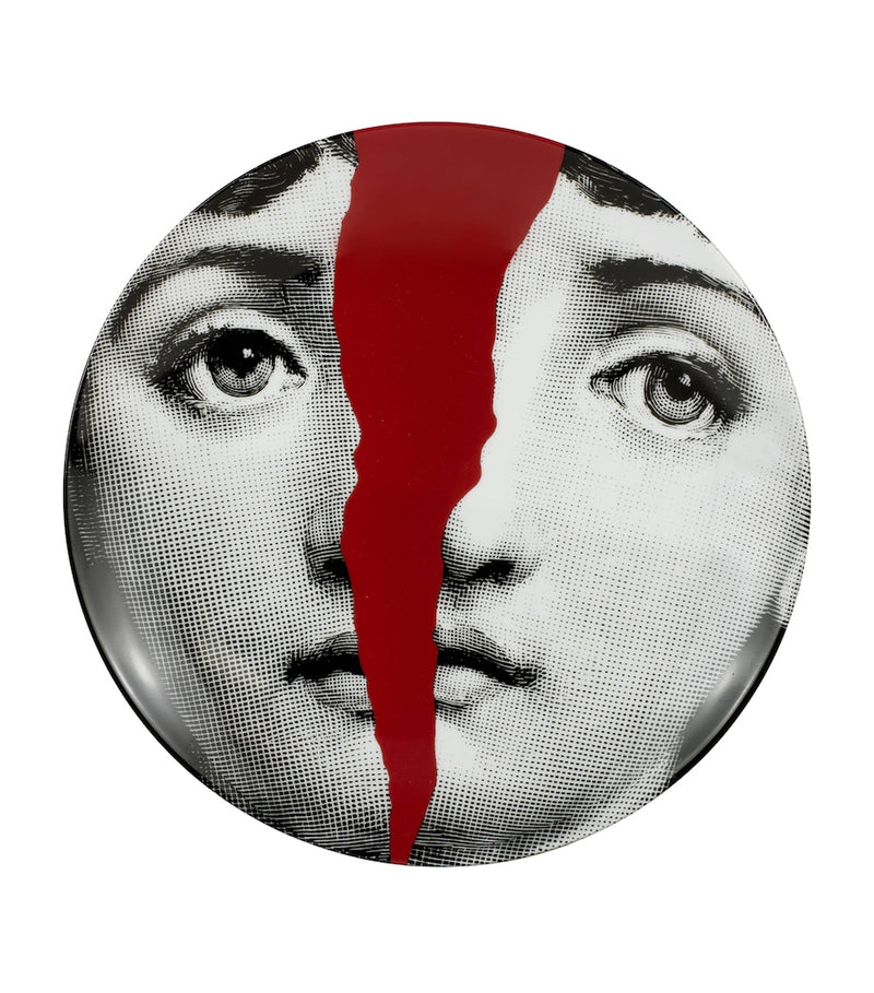 Fornasetti Tema e Variazioni No. 10 wall plate 26cm, imported from the UK