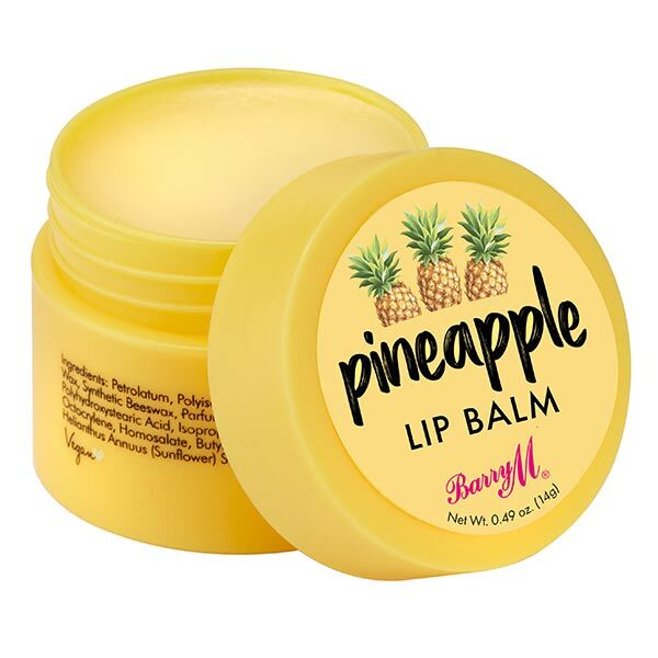 Barry M Pineapple Flavoured Lip Balm Softening Care UK version