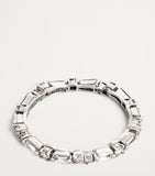 Suzanne Kalan white gold diamond Thin Mix ring, imported from the UK