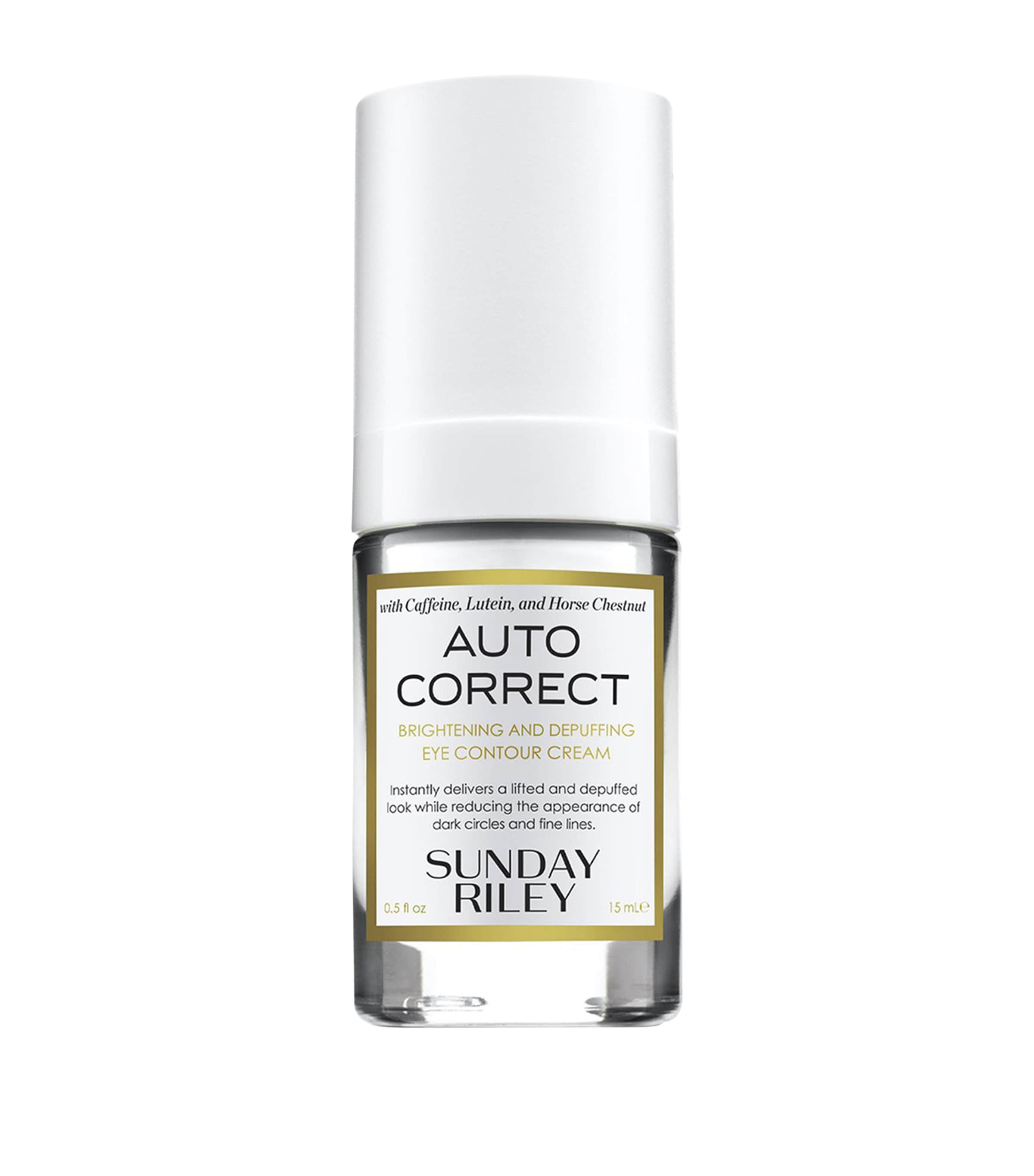 Sunday Riley Auto Correct Brightening Eye Contour Cream (British brand)