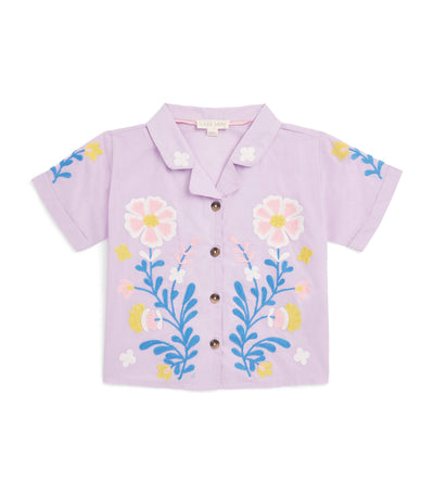 Harrods Louise Misha Cotton Embroidered Alova Shirt (3-12+ Years)- Buy online at McGrocer