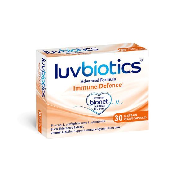 Luvbiotics Probiotic Immune Defence 30 Vegan Capsules GOODS Superdrug   