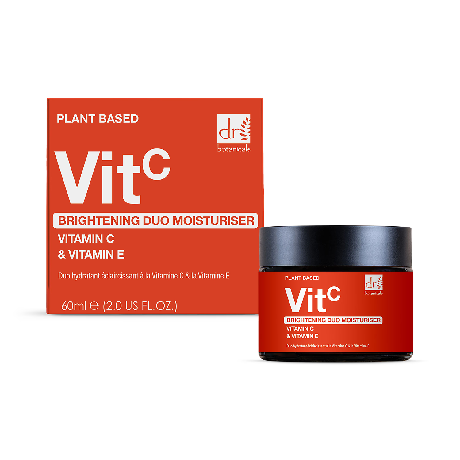 Dr Botanicals Brightening Duo moisturiser 60ml UK version