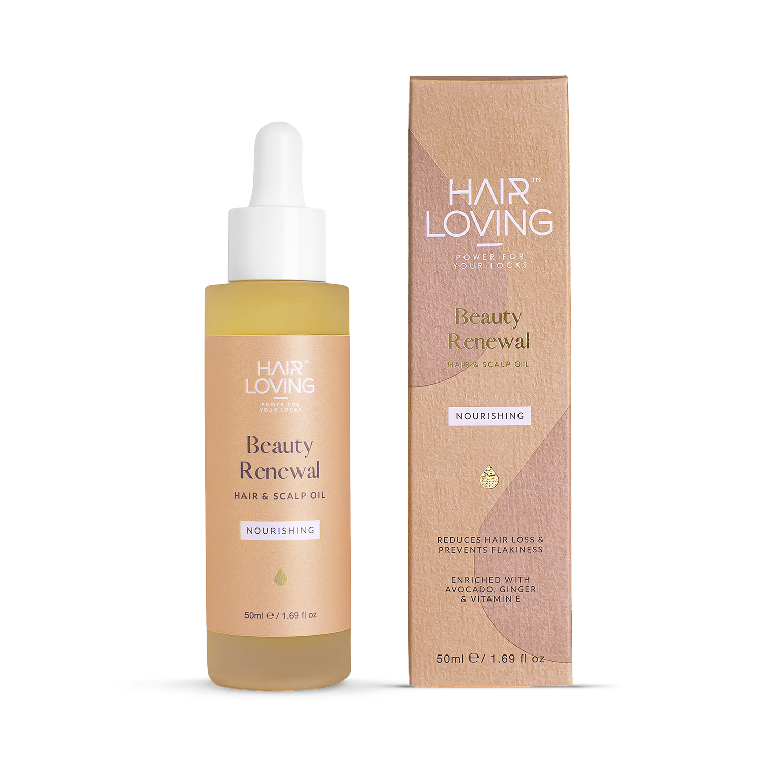 Beauty Renewal scalp and hair oil (British brand)