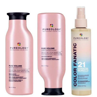 Superdrug Pureology Pure Volume Pack Volumizing Hair Care Set- Buy online at McGrocer