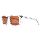 Guess clear brown rectangular sunglasses GU00066 (British brand)