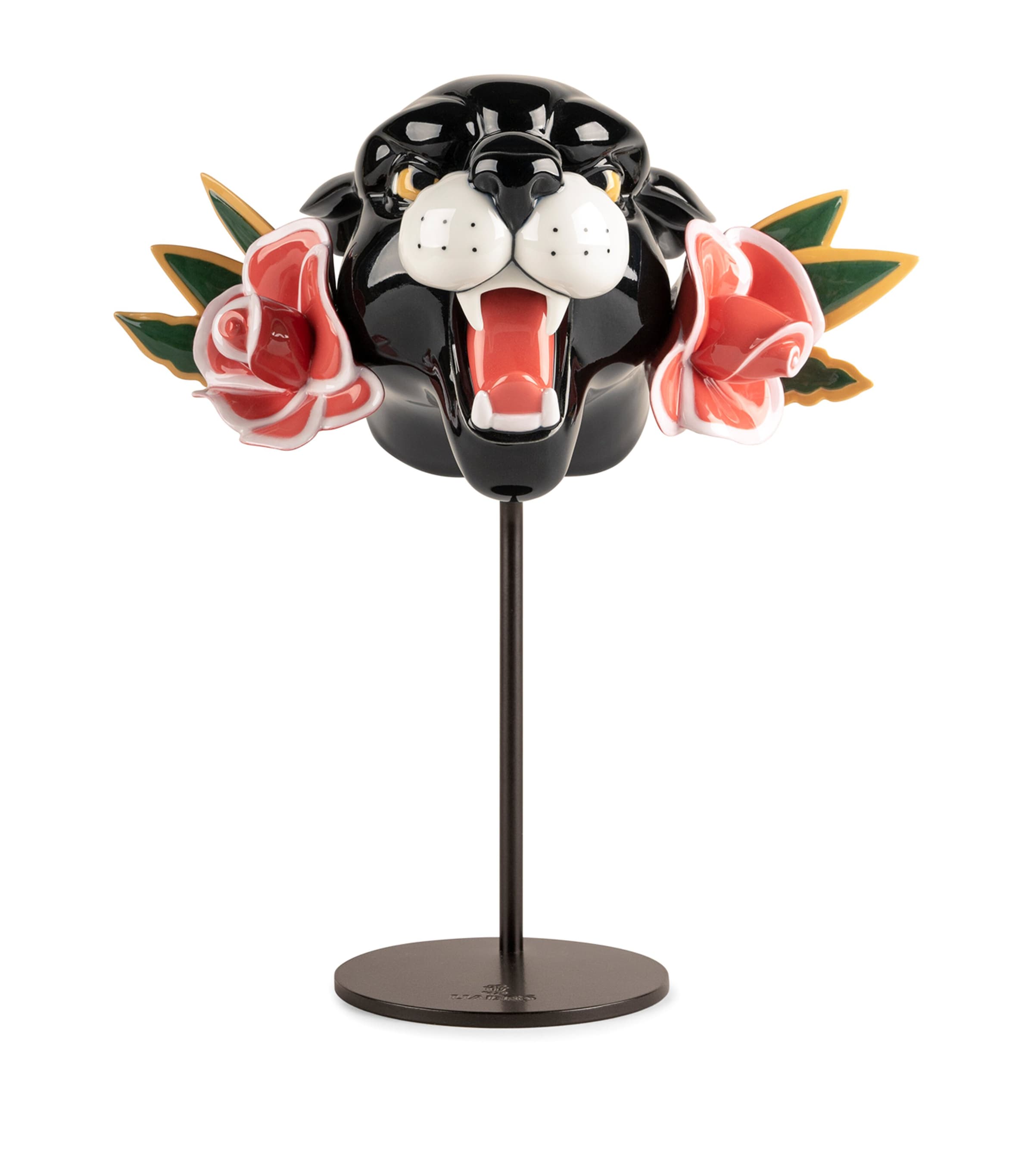 Lladró porcelain wild panther figurine, UK version