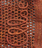 Chloé Small Raffia Summer Banana Tote Bag, imported from the UK
