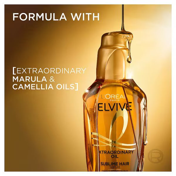 L'Oréal Paris Elvive Extraordinary Hair Oil 100ml, UK version