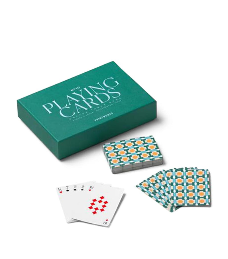 Printworks playing cards set of 2 with decorative box, imported from the UK