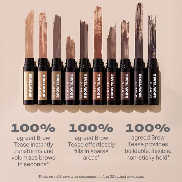 Morphe Brow Tease Volumizing Mousse Latte (British brand)